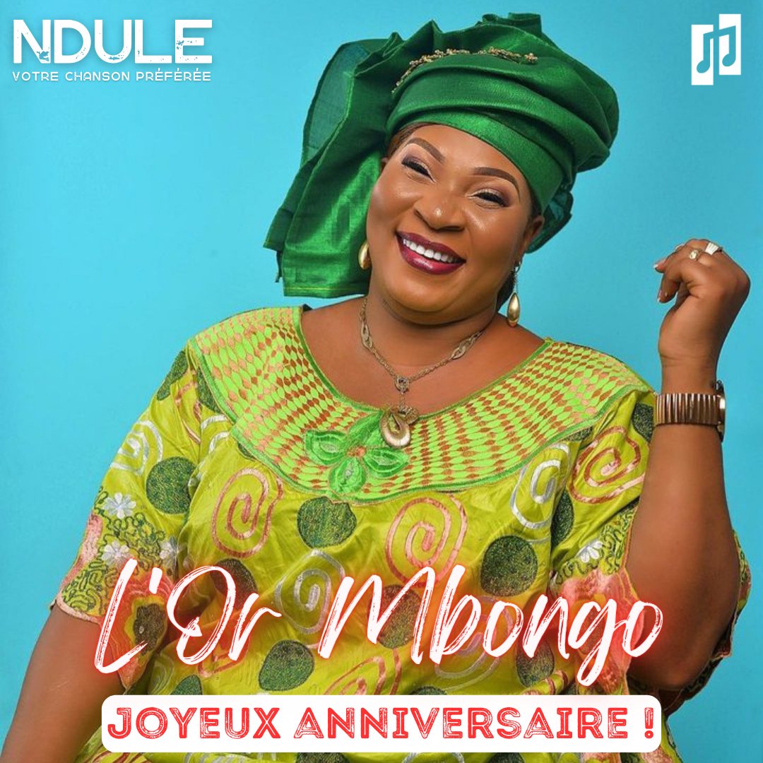 lgc_lachaine's tweet photo. |NDULE 🎵|
Aujourd'hui, c'est l'anniversaire de L'Or Mbongo qui célèbre ses 45 ans ! 🍰🥳🔥
Quelle est votre chanson préférée de la chantre de l'Éternel ? 🤔🎶
#LaGrandeCauserie #LGC #LOrMbongo 🎵🚨 https://t.co/3Xi2af9ngU