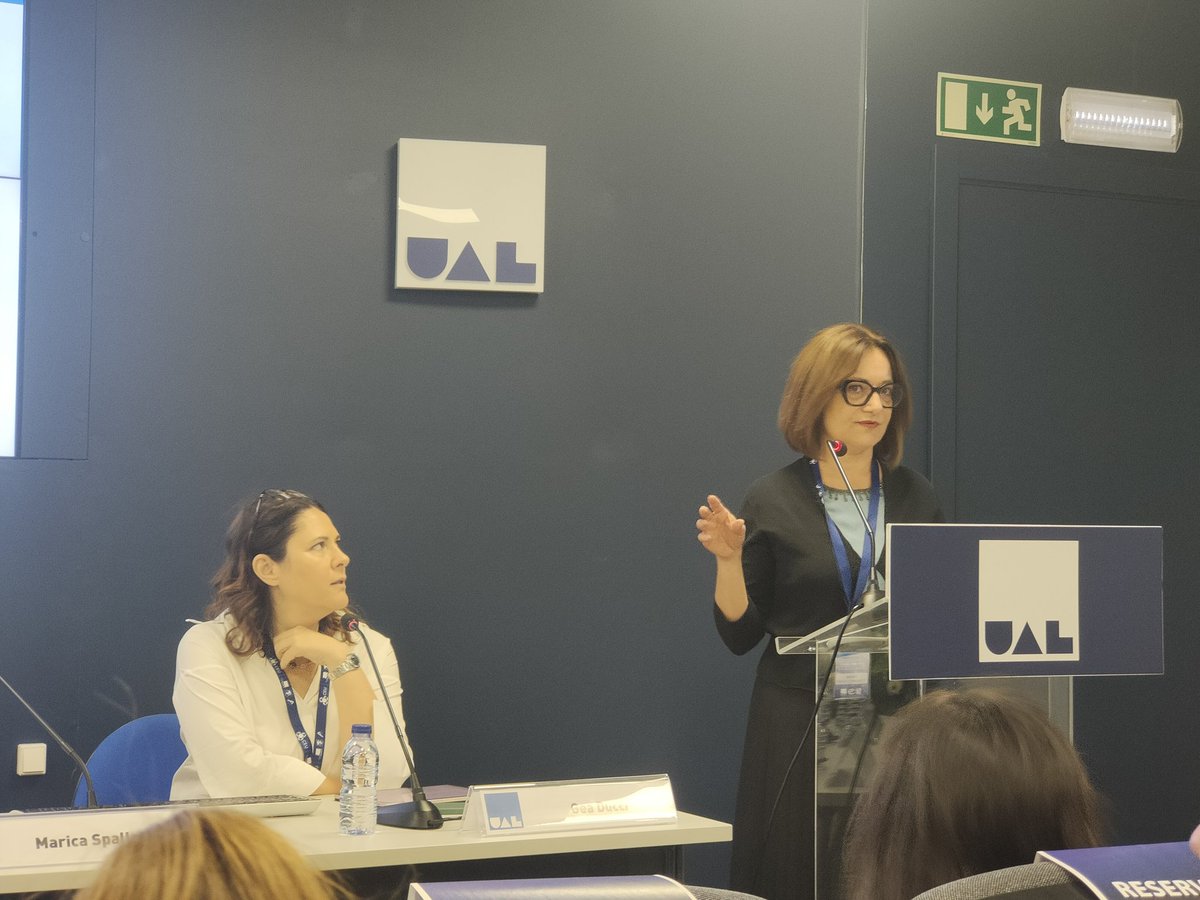 Paolo_Brescia_'s tweet photo. At @ecreaosc a very nice presentation owned by Sapienza/Link Campus/Urbino professors and Phd colleagues @geaducci @LuciaDambrosi @maricaspalletta @CamFolena #publiccommunication #gender https://t.co/YA0DbImwDJ