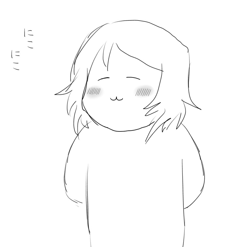 私の心はすぐ荒むので、意味もなく笑顔の絵を描いて上げておきます https://t.co/KQmQcyU7Ba