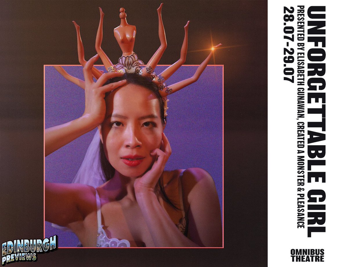 OmnibusTheatre's tweet photo. TONIGHT: UNFORGETTABLE GIRL
Money can't buy love, but £19.99/month can get you a mail-order bride directly from the wasteland of Asian stereotypes
The @OffWestEndCom 2021 and @TheStage Debut Awards 2022 winner
27-28 JULY: https://t.co/EKvrue0I49
#EDPREVIEWS2023 https://t.co/75q2P8mx2s