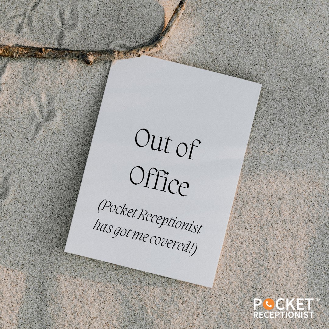 PReceptionist's tweet photo. Pocket Receptionist has got your back this summer:

✨ Free your time &amp; relax by letting us answer calls for you: Enjoy your well-deserved downtime and let Pocket Receptionist handle your calls professionally. 🏖️

https://t.co/jCFusCytHU

#callhandling #outofoffice #freeyourtime https://t.co/1dCUGEzyaI