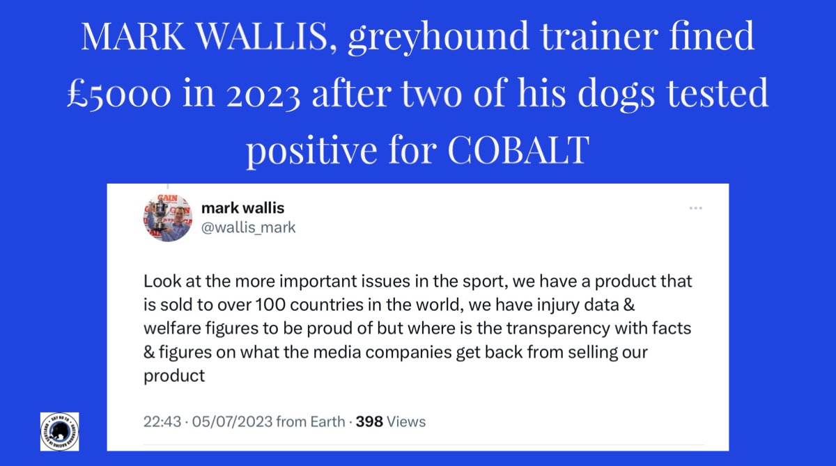 Jura_Harris's tweet photo. Yesterday after the events of the last week…
“..we have injury data and welfare figures to be proud of..” 😳
It’s all about the 💰
Totally, absolutely, completely and utterly tone deaf.
#BanGreyhoundRacing #CutTheChase #UnboundTheGreyhound #AnimalWelfare https://t.co/n6kqzwuo06