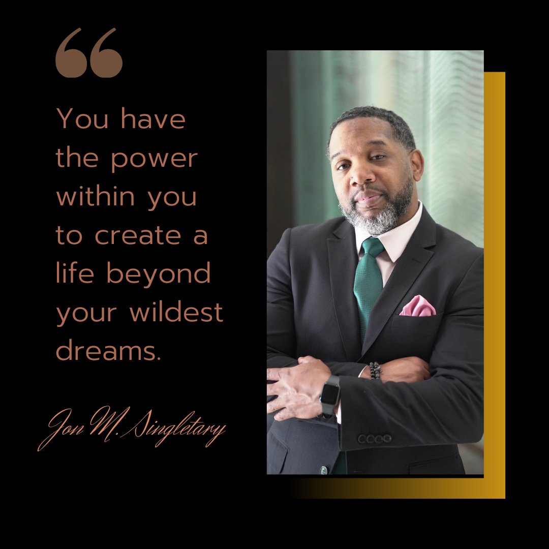 JonMSingletary's tweet photo. Get up, get out and go get it.  It’s on you!
#leadership #development #purpose #helpmyself https://t.co/WVDvev3uFF