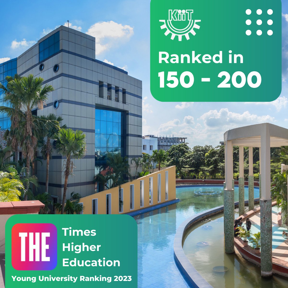 KIIT shines in the Times Higher Education Young University Rankings 2023!

KIIT  has once again proven it's strong academic base by achieving a great ranking.  

#ksombbsr #kiit #TimesHigherEducation #university #rankings #bestcollege #lifeatkiit #kiitian #bbsr #odisha
