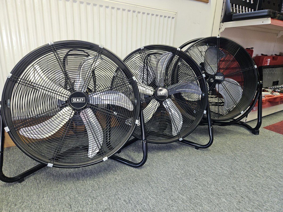 With the great British summer well underway, why not take a look at some of the fans we have in stock in our Tool Centre?

For more information please visit us in store or get in touch via Facebook, 01228 642466, or info@toolcentrecarlisle.co.uk. https://t.co/C57pcSUg5h