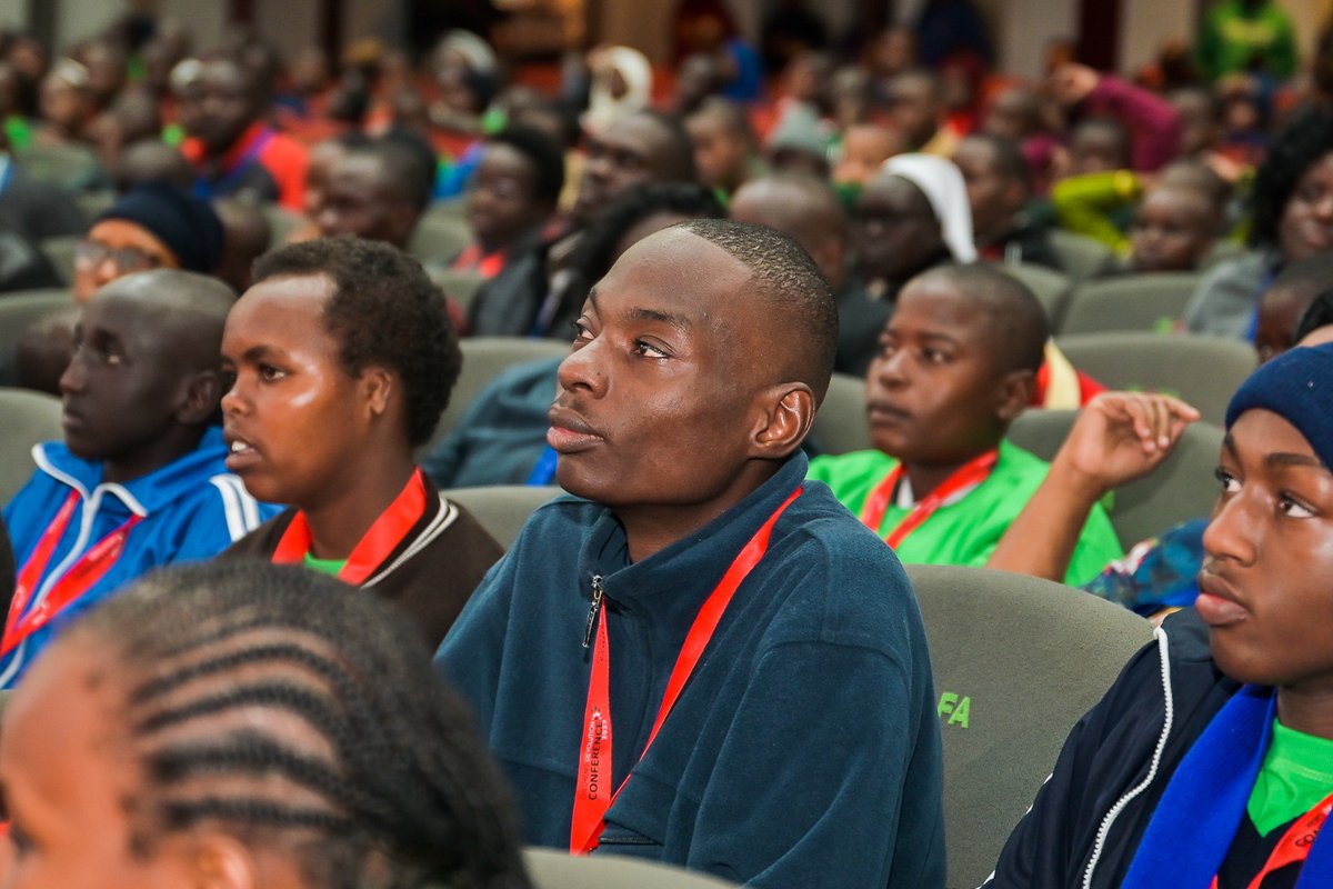UNICEFKenya's tweet photo. “As differently abled young people, we need to speak louder for our concerns to be addressed. But we will not give up,” says Abel Kwoba, 20 years old from Kedowa Special School in Kericho County speaking at the #Childrensdevolutionconference2023 https://t.co/laVBpy9jkT