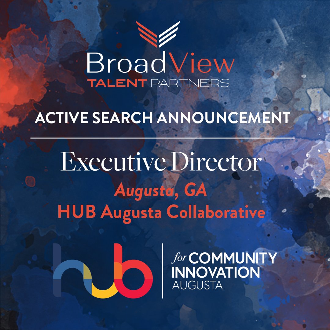 BroadViewTalent's tweet photo. Are you ready to strategically lead, plan, organize &amp; direct organizational activities to attract vital operational &amp; capital resources? https://t.co/IHwW71znrH

#augusta #georgia #ED #hiring #hiringnow #executive #talentmanagement #humancapital #leadership #equity #community https://t.co/15EhUQgWvp
