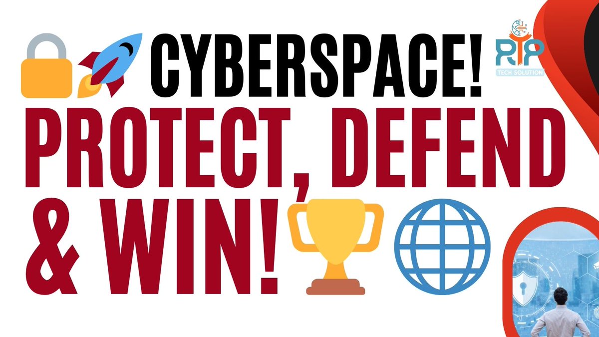 rtptechsolution's tweet image. Cyber threats? RTP Tech Solution's got you covered! 👍💻🔒
#RTPtechSolution
#CyberSecurity
#InformationSecurity
#ITSolutions
#ProtectYourBusiness
#SoftwareDevelopment
#ITConsulting
#CyberThreatPrevention