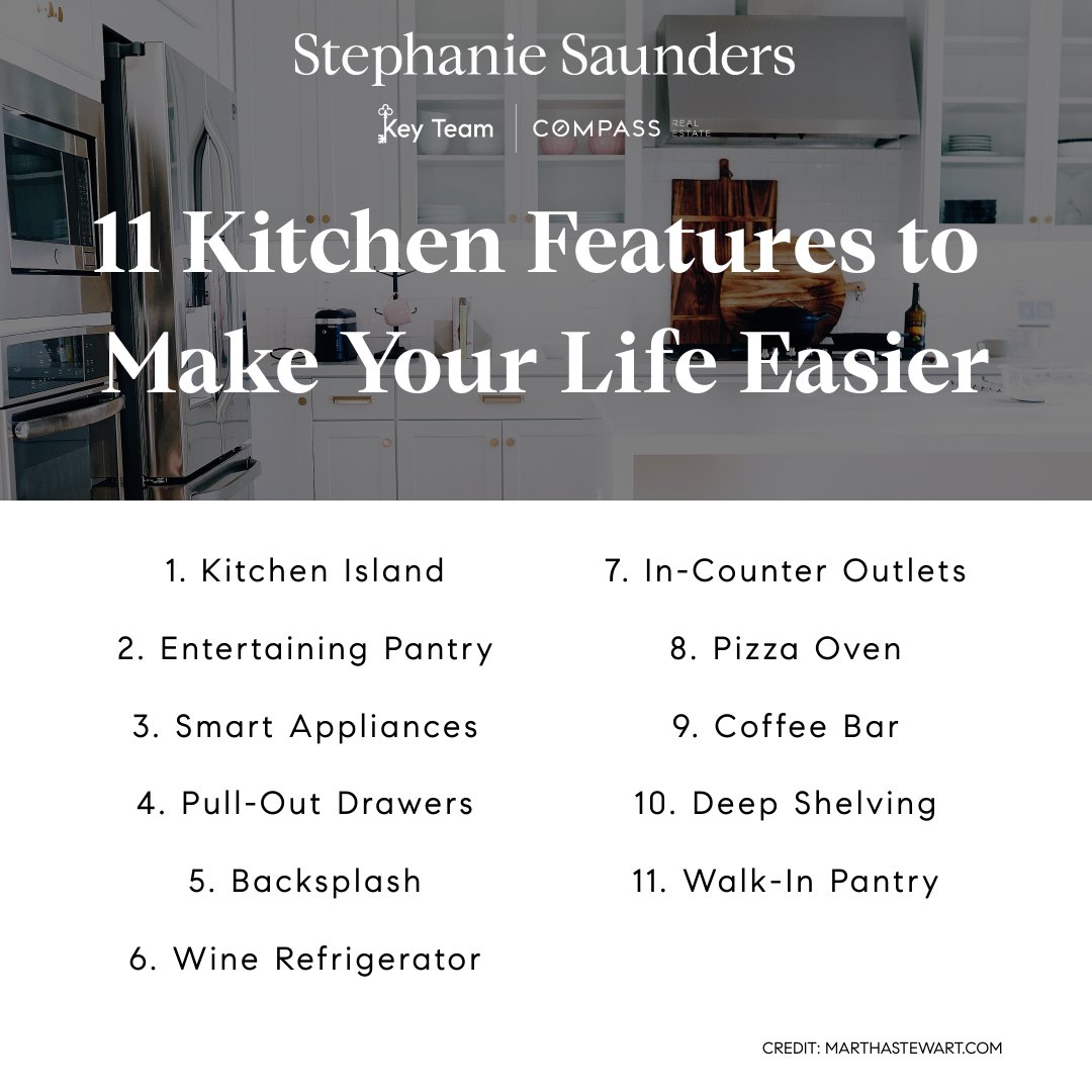 teambostonhomes's tweet image. 🍳🔥 Cook up convenience in your kitchen! 🥘✨ Discover these must-have kitchen features that will make your life easier and your cooking experience a breeze. 

#sellyourhousewithsteph #kitchenfeatures #compass #upgradeyourkitchen