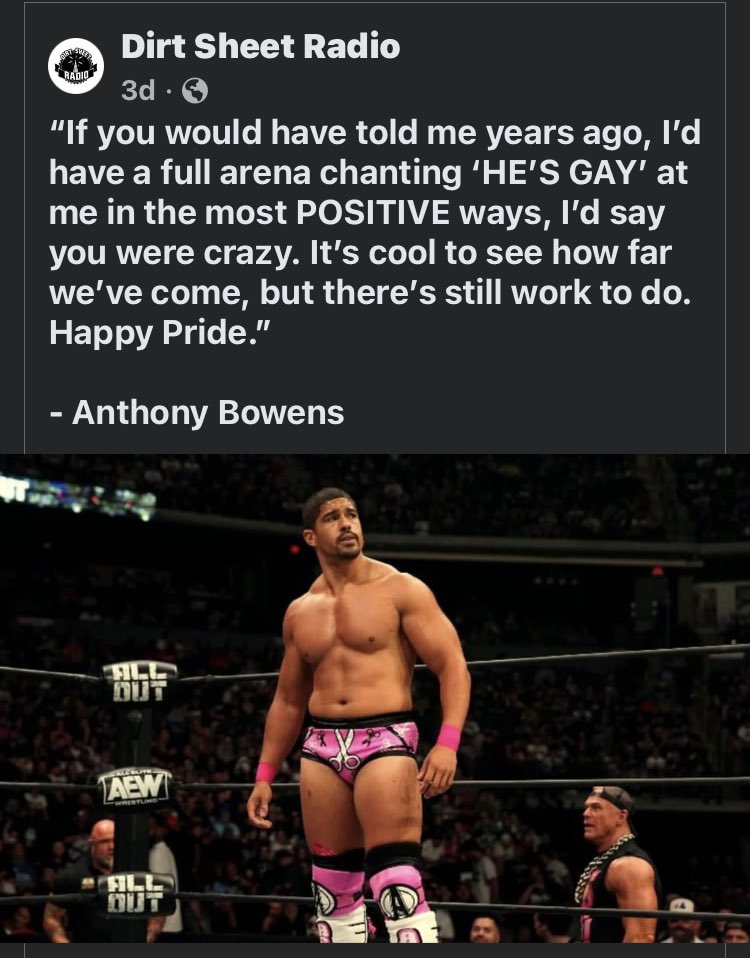 BrandynLeveling's tweet image. Part of my content is running a
Black Wrestling Fan group on Facebook. Wrestling at its core is still pretty racist and homophonic . We don’t stand for hate for ANY of our people! LGBTQIA, Heterosexual, etc..This was article posted, his response, and mines ! Lmk your thoughts