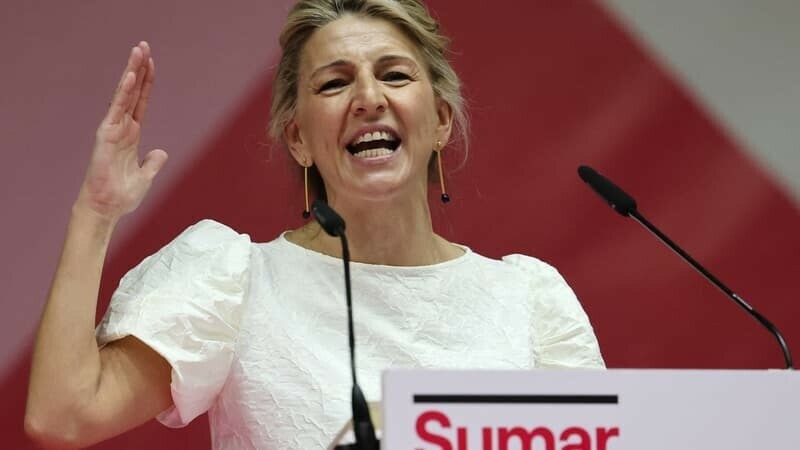 BFMTV's tweet photo. La ministre du Travail espagnole veut donner 20.000 euros à chaque jeune de 18 ans pour lutter contre les inégalités https://t.co/2Cupm80H76 https://t.co/4ZvEVXdLp3