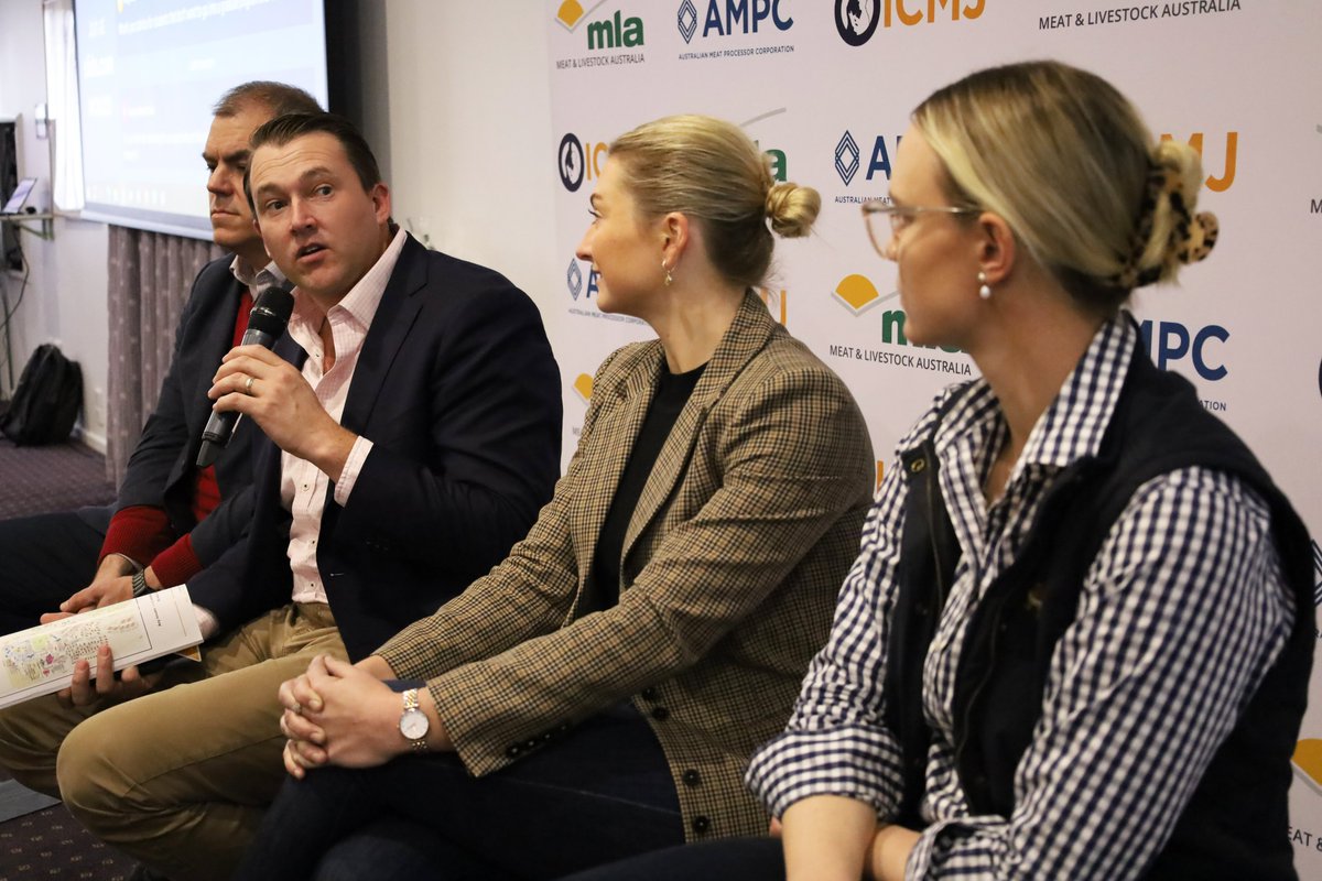 ausmeatjudging's tweet photo. It's been another cracker of a day at the 2023 ICMJ National Conference in Wagga Wagga!
What's been your biggest take home message so far? Tell us in the comments!
#icmj2023 #icmj #conference #competition #meatjudging #morethanmeatjudging #redmeatau #ausag https://t.co/pRiIUkO4ab