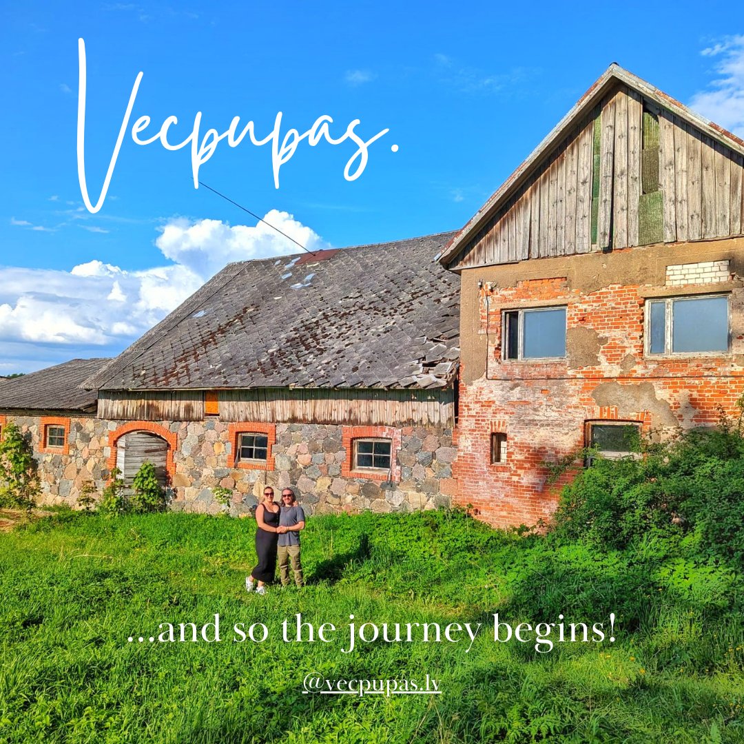 So we did it! We bought an old Latvian Barn in the beautiful Gauja National Park Reserve. Keep posted as we renovate "Vecpupas" (translated to "Old Beans") from an empty shell to a rustic chic venue and brewery for all time celebrations.🎉 Its going to be an adventure for sure!😊