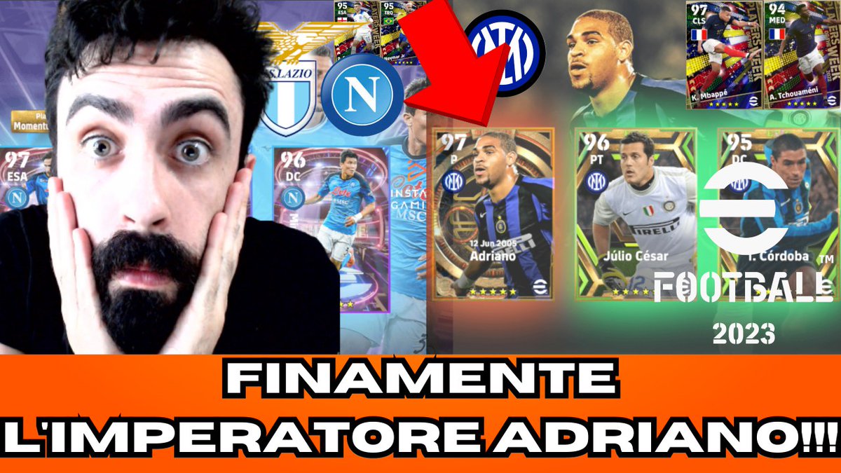 AlonsoGrayfox's tweet photo. https://t.co/bBDdATWJDB 
 
EFOOTBALL 2023 - ARRIVA L’IMPERATORE ADRIANO!!! - REVIEW AND BUILD EPIC INTER CARDS E NON SOLO 
 
#efootball #improvefootball #review 

Like, follow and retweet to substain 🦊

@we_konami 
@play_eFootball 

#review #build #adriano #pes6 #cordoba #jcesar https://t.co/4scQPxmL1k
