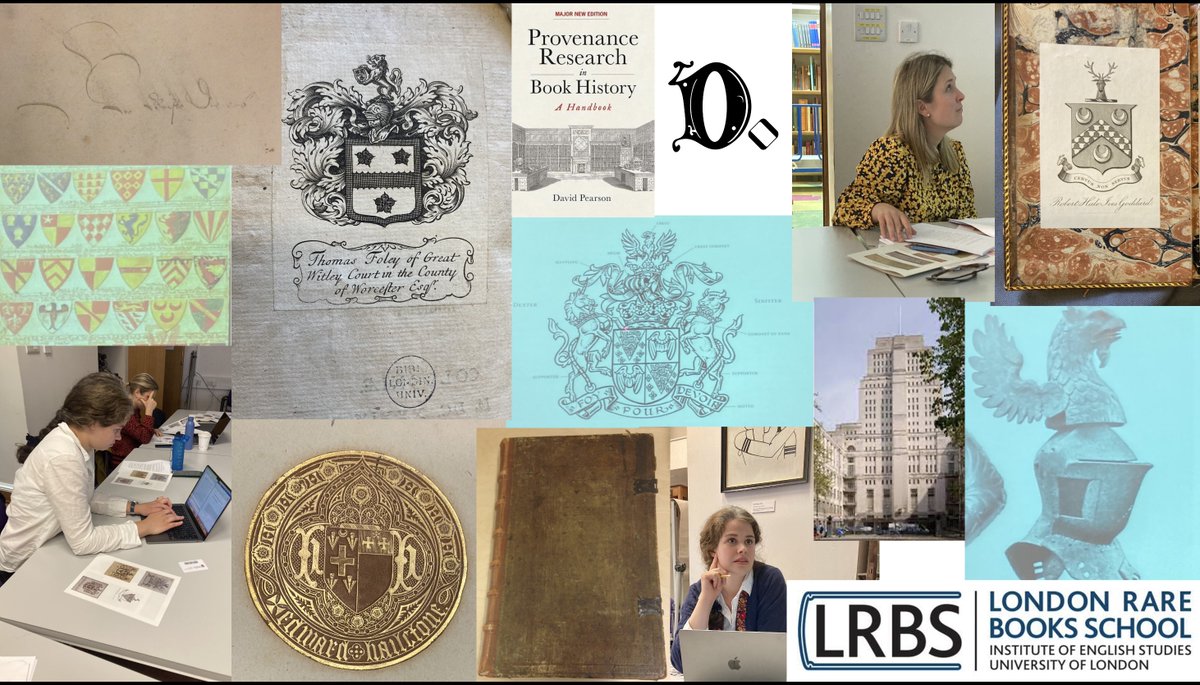 DORMEME16's tweet photo. The DORMEME team have experienced an exceptional week studying all things provenance, @LondonRareBooks with the guru himself, David Pearson. What a great opportunity to further our skills whilst meeting likeminded scholars such as @TheAugustHannah. This is why we do what we do! https://t.co/UzKskB7mbb