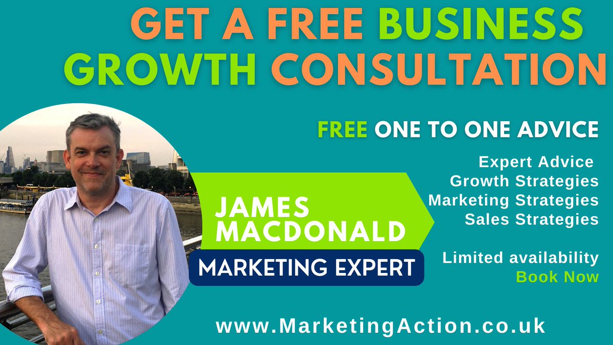 Want to learn how to grow your business in a sustainable way? Our Marketing Expert can provide the knowledge and tools you need to succeed. 

Sign up for a free consultation today!
marketingaction.co.uk/expertconsulta…

 #sustainablegrowth #smallbusinessowner