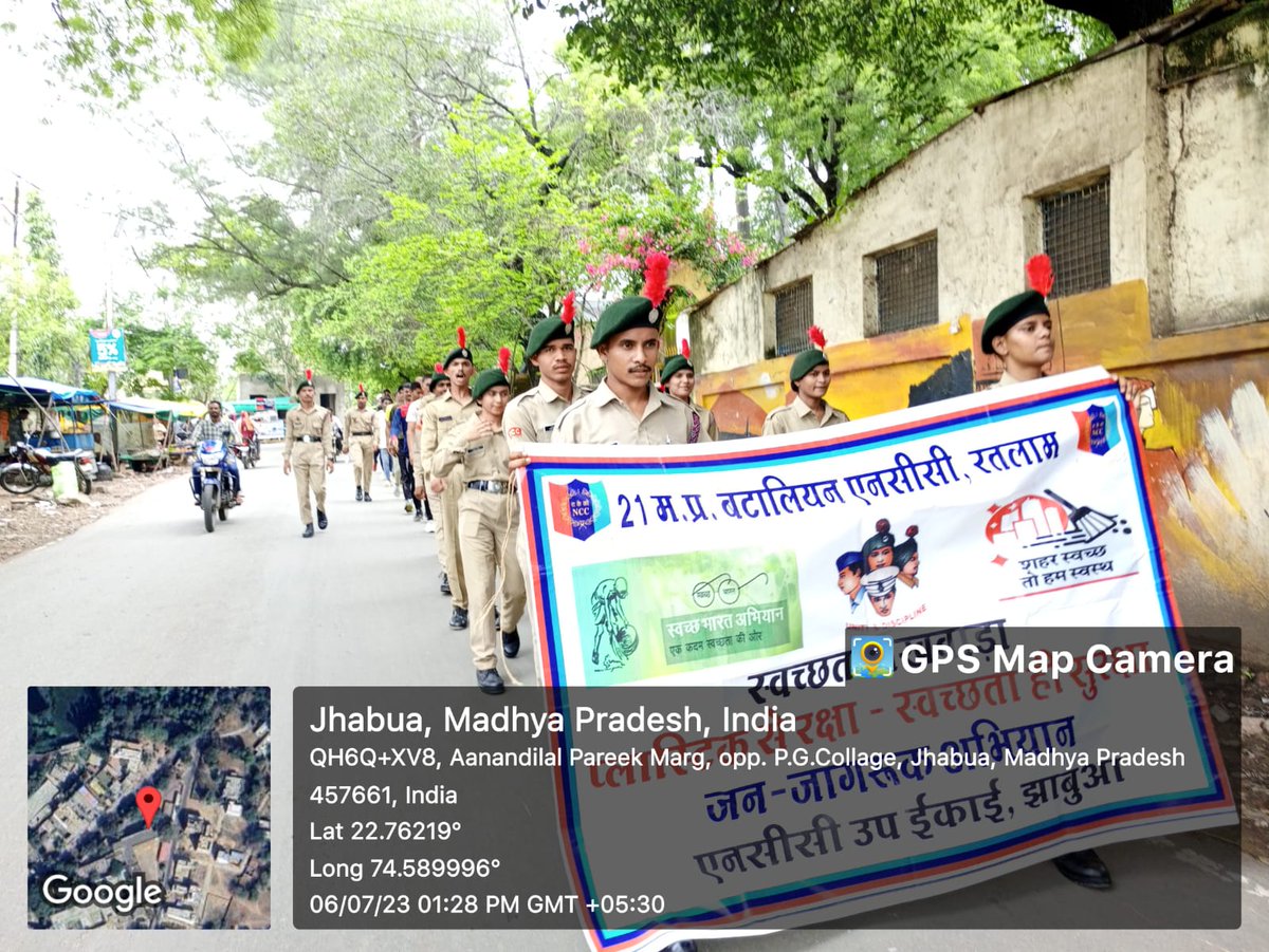 Team21R's tweet photo. #World Plastic Bag Free Day: An awareness Campaign was Org on World Plastic Bag Free Day by the NCC Cdts of 21 MP Bn NCC, Ratlam at  Jhabua, Mandsaur and Ratlam location on 06 Jul 2023.
          
@HQ_DG_NCC
@NccDteMPCG
@CMMadhyaPradesh
@highereduminmp
@dmratlam
@Nccindore https://t.co/0MLW3ZQ76b