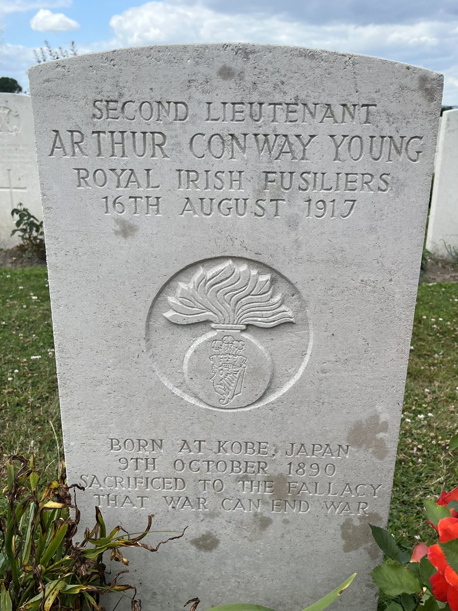 SibfordHistory's tweet photo. Final stand. Tyne Cot. https://t.co/RAGUpc4fdP