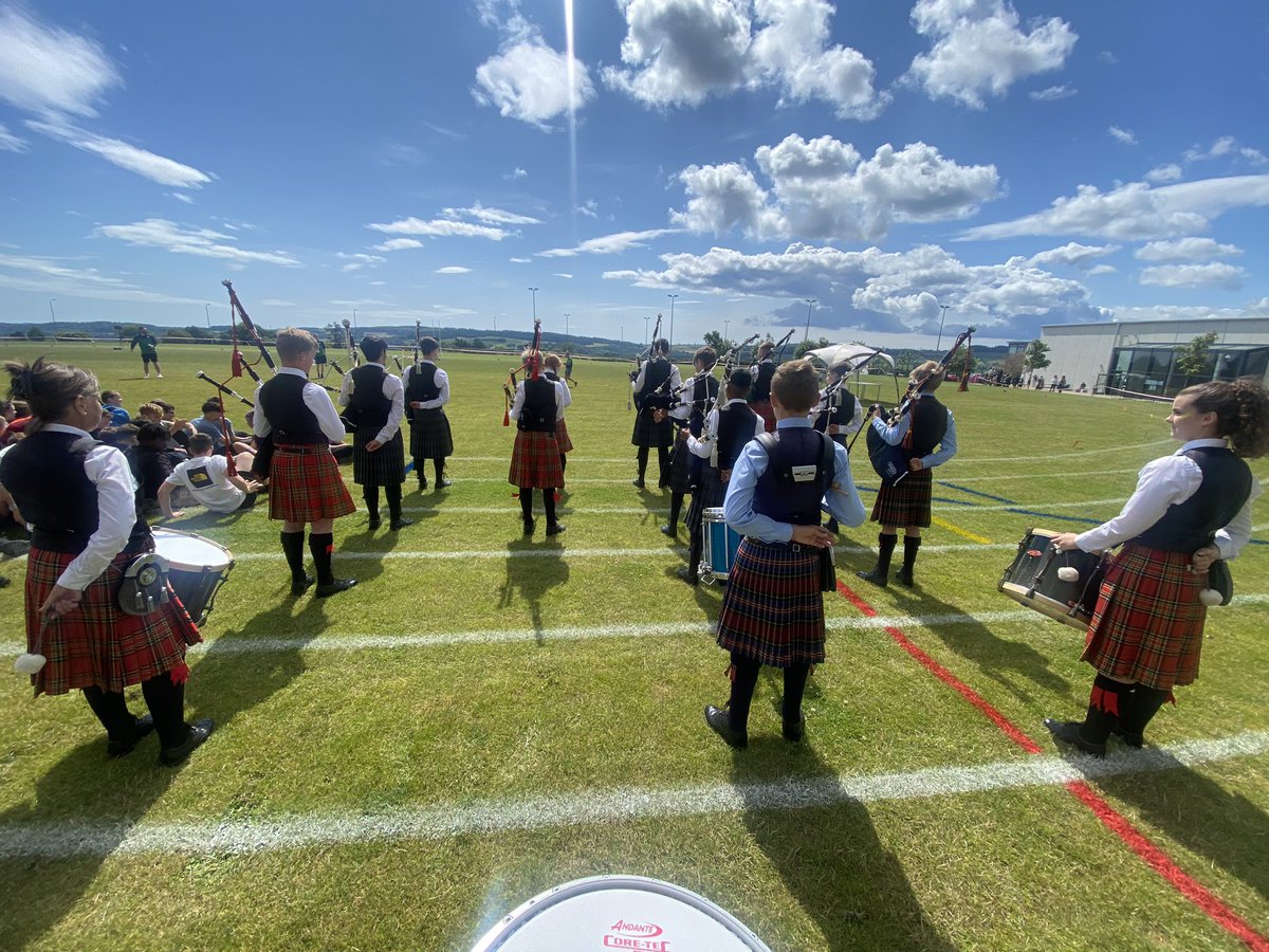 Really enjoyed being part of the <a href="/CultsAcademy/">Cults Academy</a> pipe band this morning, as we led the Summer Sports Event parade. Looking forward to more events next year! #pipebandlife #piping #skillsforlife #music <a href="/CultsAcadExpArt/">Expressive Arts</a>