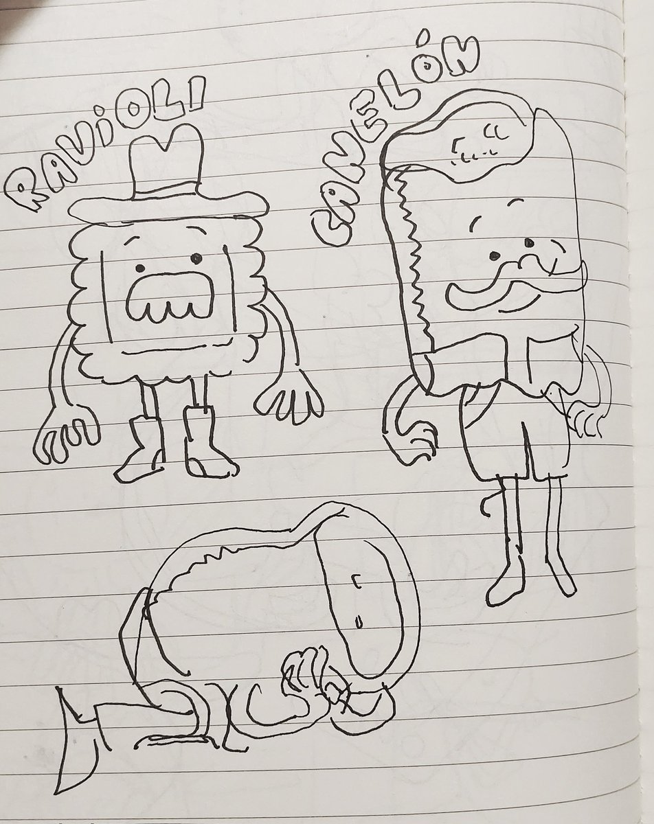 Creating your comic means getting emotionally attached to characters that look like this: 