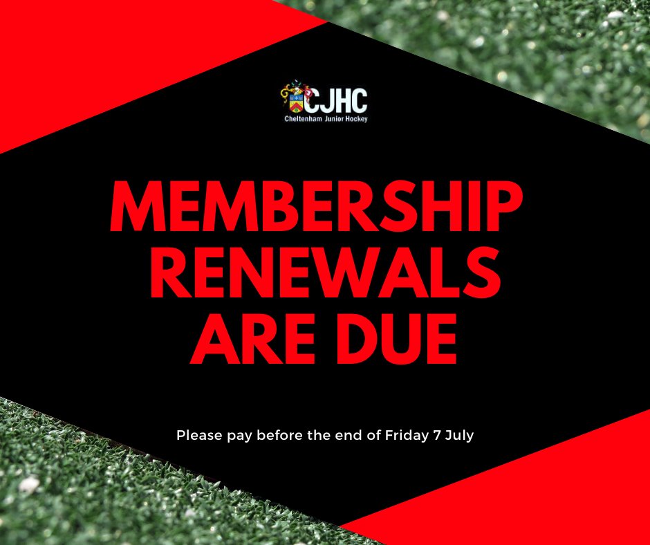‼️It's time to renew your membership for 23/24‼️
Please check your emails for details of how to pay and make sure all payments are made before 8 July. Our Membership Secretary will start to allocate places to our waiting list from 8 July.
Any issues, please DM.