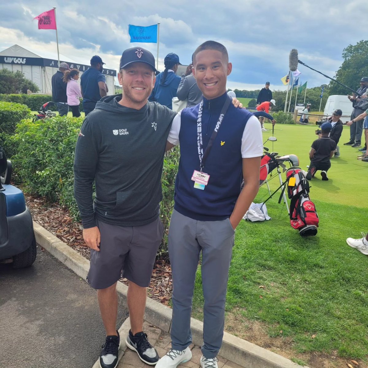 Great to meet you yesterday <a href="/TalorGooch/">Talor Gooch</a> <a href="/LIVGolfGO/">LIV Golf GO</a>