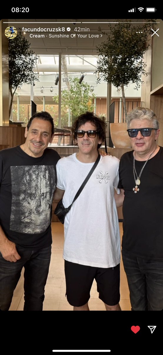 Mucho rocanrol para una sola foto