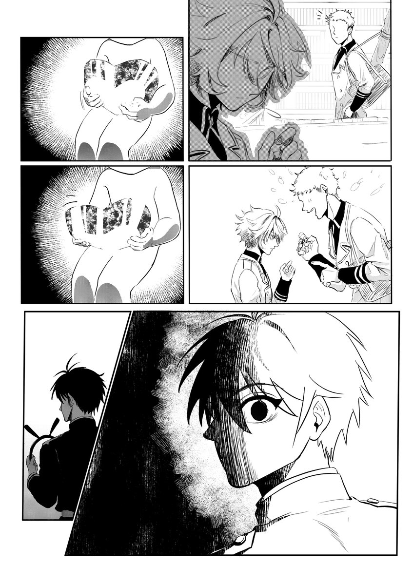 potatocat9991's tweet photo. [YuuMika] School AU
Here some preview cause the doujinshi has 29 pages, I cant find how to post on twt :"vvv
so here the link to my fb to read full:
https://t.co/FiAtOB0WKH
#YuuMika #Mikaela #Yuuichiro #OwariNoSeraph https://t.co/UBxPpDBbDH