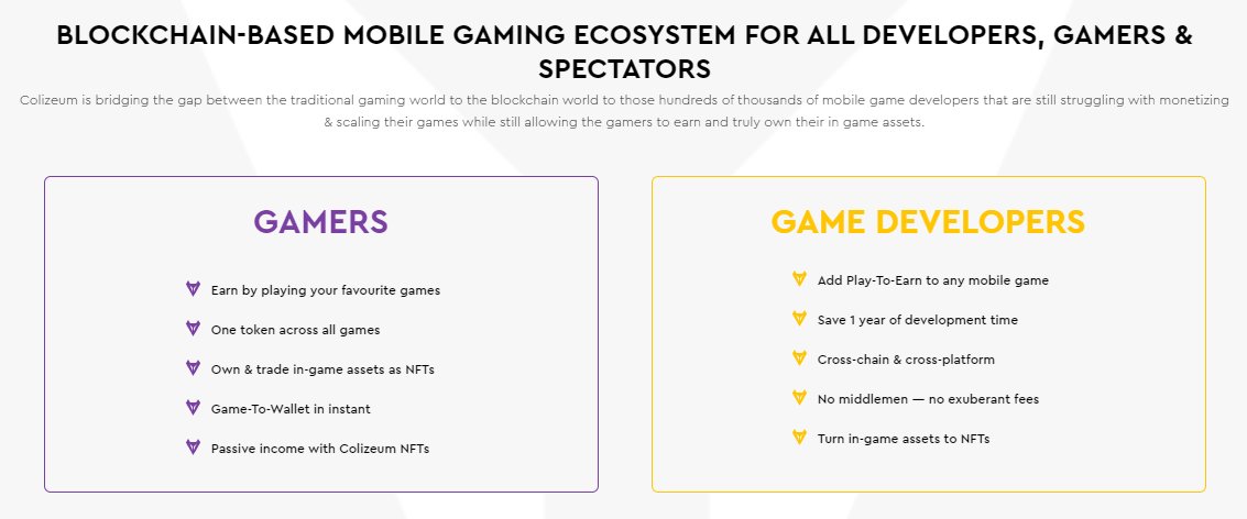 Colizeumcom's tweet photo. Gamer, Developer or Spectator🔥
"Colizeum has it all💎"
--------------------------------
#colizeum #Ethereum #play2earn #unity #UnrealEngine5 #blockchain #BlackRock https://t.co/CIbFOX6fi2