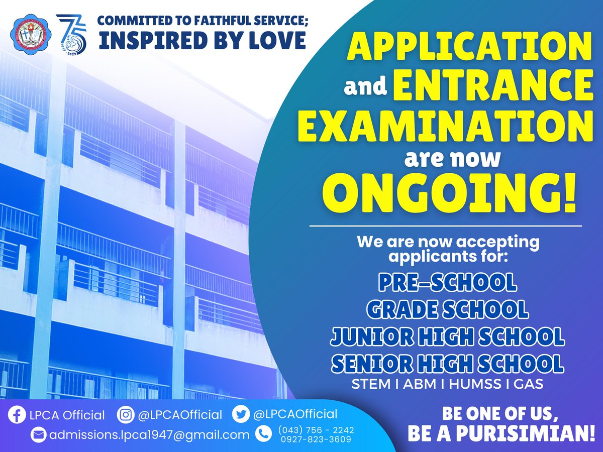 La Purisima Concepcion Academy (@LPCAOfficial) / Posts / X