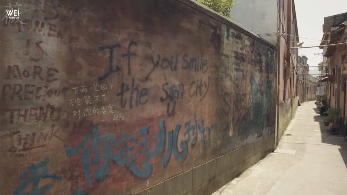 dearsangzhi's tweet photo. “if you smile the son city” na tradução do song yan: se você sorrir, o sol encherá a cidade 😭 #FireworksOfMyHeartEp2 https://t.co/ivHTUx2X7Z