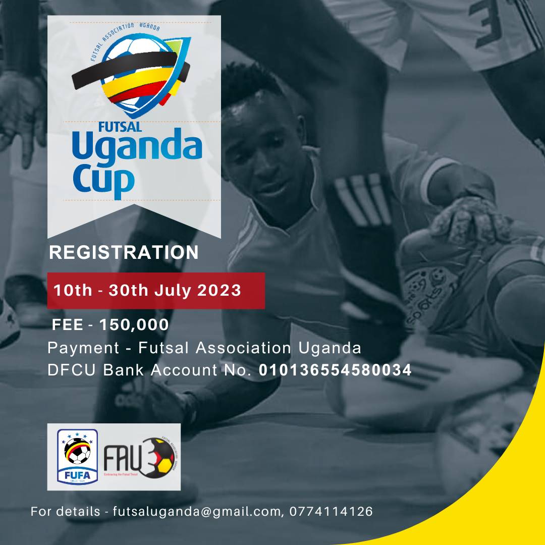 DanielOkwee's tweet image. The Futsal Uganda Cup will be returning this season!!
Registration starts on 10th July 2023 and will end on 30th July 2023. Cc. @Futsal_Uganda_
@LimkokwingUniv1
#fau
#FAULeagues 
#FUC
#EmbracingTheFutsalTrend