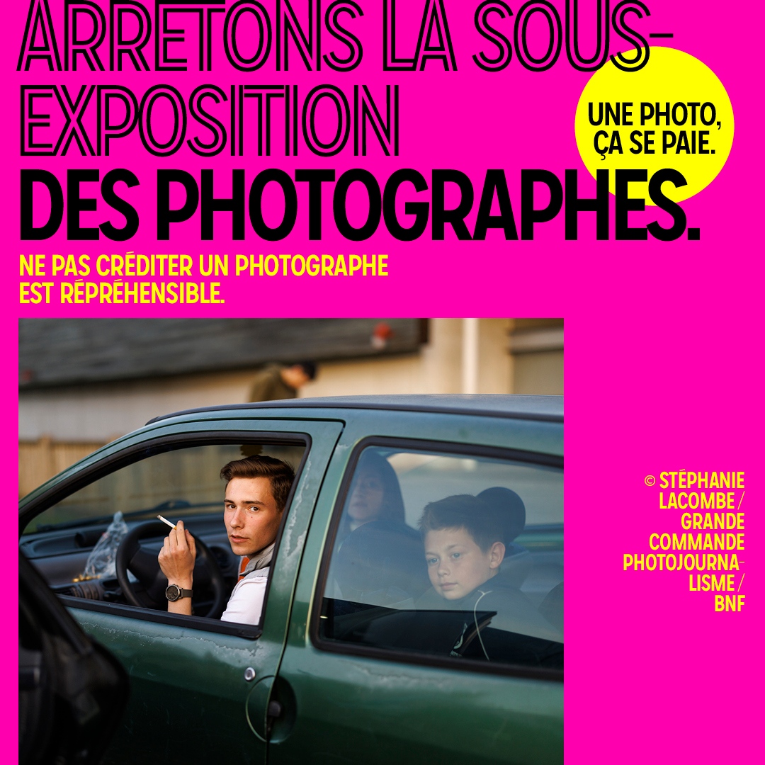 Les auteurs restent trop souvent dans l'ombre, faute d’être crédités sur leurs propres œuvres. 

Un immense merci à Stéphanie Lacombe pour sa contribution à cette campagne. 

Vous aussi, rejoignez le mouvement #unephotocasepaie  📸⁠
⁠
<a href="/stephanie/">Stephanie</a>.lacombe.photography⁠
