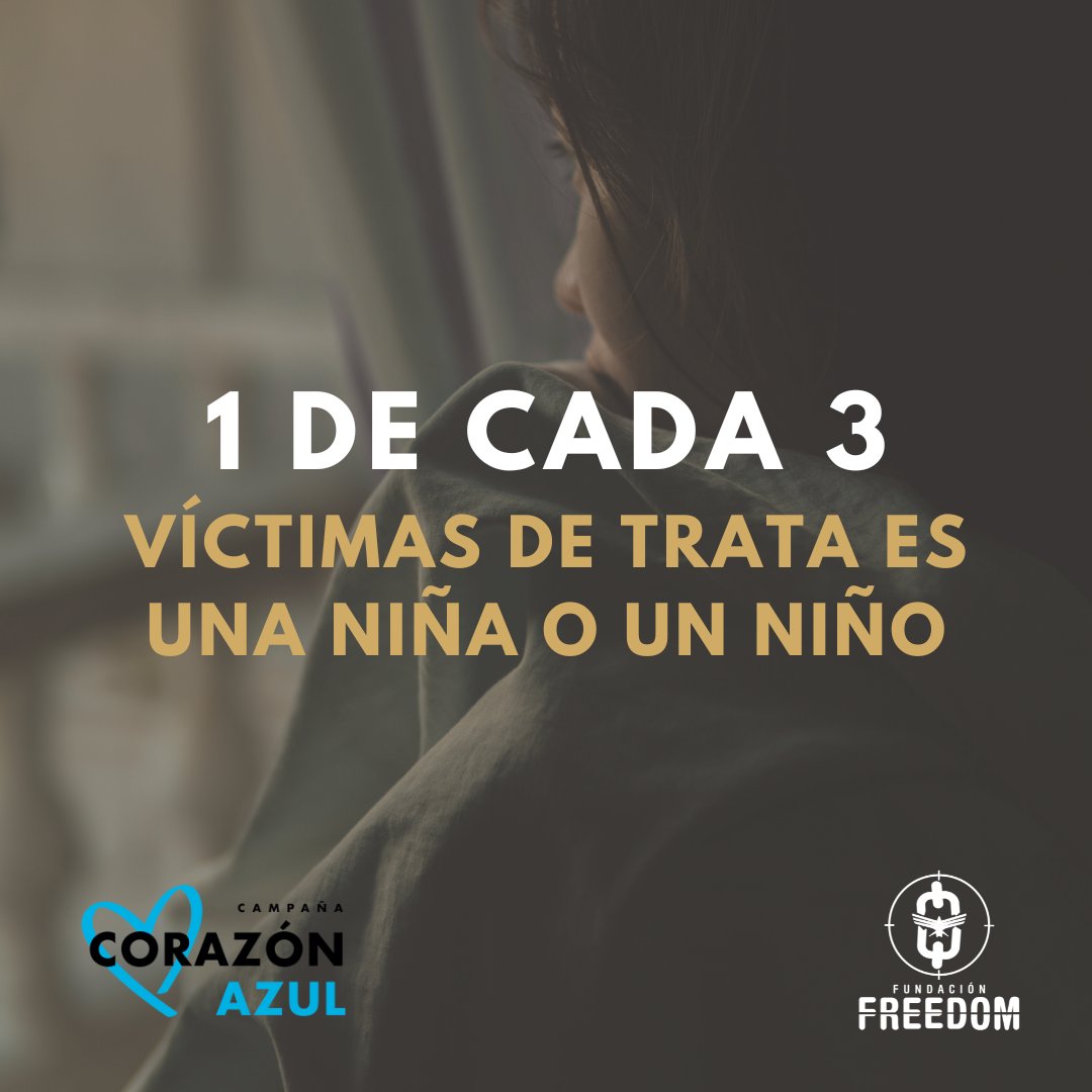 Julio es el mes contra la #trata de personas.  

Un mes para reflexionar, levantar la voz y tomar acción para cambiar la realidad de 12 millones de #niñas y #niños atrapados en la explotación.