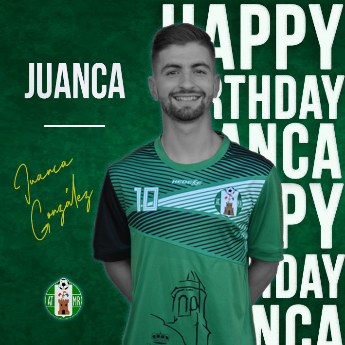 🎉🎊🎉🎊 ¡Hoy es el cumpleaños de <a href="/juanka6795/">Juan Carlos González</a> ! 😀 

🎂 ¡Felicidades, jugón!🎉✨🎩✨

🎁 ¡Disfruta de tu día! 💚

#YoSoyVerde 💪🏻