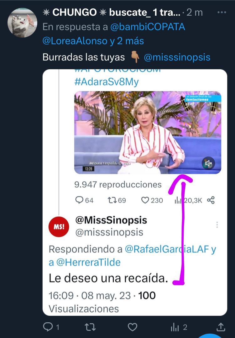 BambiCagon's tweet photo. Pero es que SE LA DESEO, @elcuerpoin y le llegará.  Porque el karma existe y yo no me escondo. 
Besis. https://t.co/PKPBE8cs8t