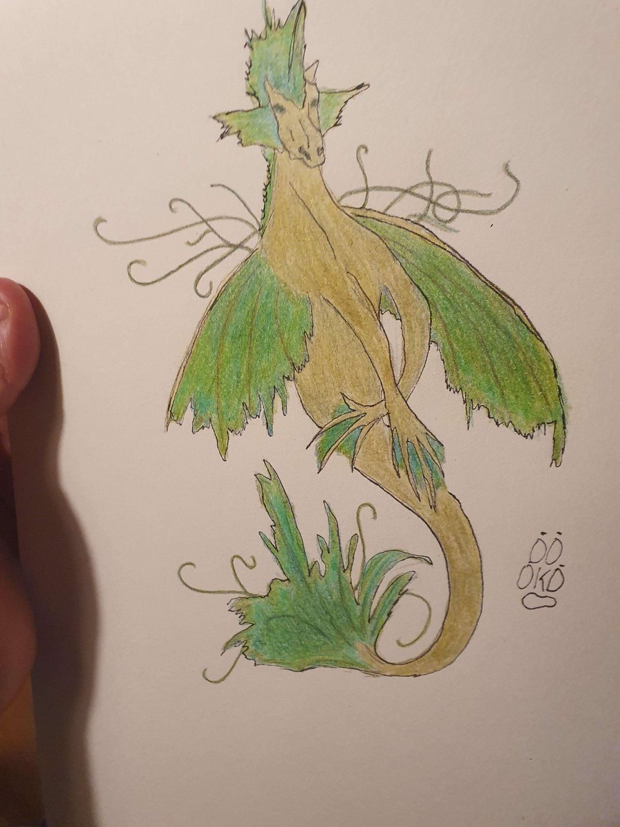 Und hier ist ein Hippocamp! #art #buntstifte #Hippocamp