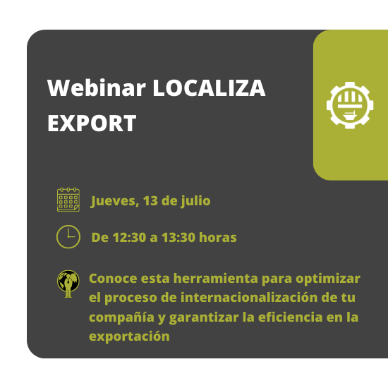 ArvetAsociacion's tweet photo. 👉Si quieres garantizar la eficiencia de tu exportación, no te pierdas este webinar para que puedas sacar todo el partido a nuestra herramienta.
📆 Jueves, 13 de julio
⏰ De 12:30 a 13:30 horas

Inscripción📝https://t.co/kO5NaEeMnL

Más info➡️https://t.co/AZqgD6HIWl

#Localiza https://t.co/INuzimErwX