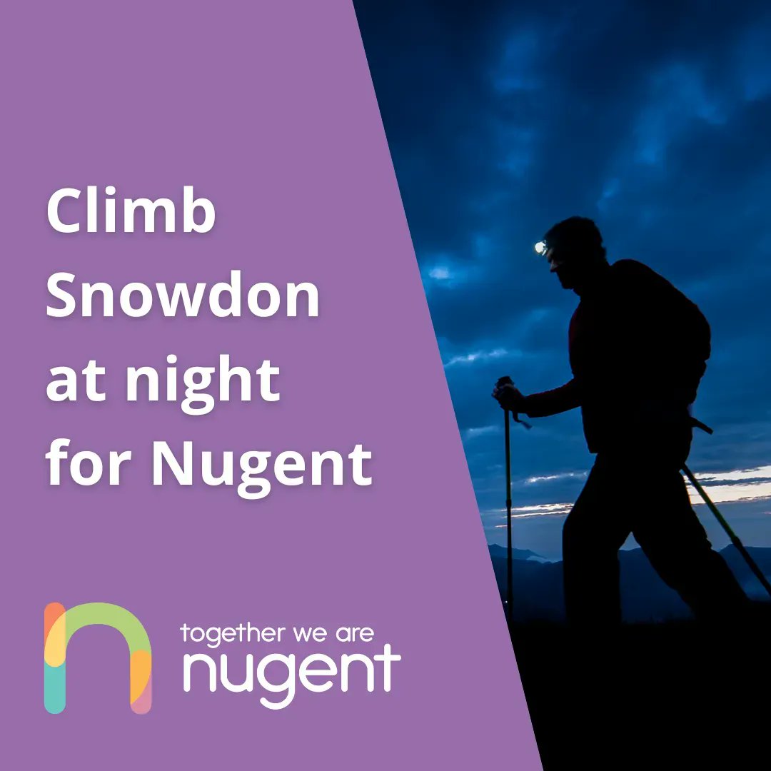 wearenugent's tweet photo. Take on the tough and exciting Snowdon at Night challenge and experience the summit of Walesβ highest peak like never before while raising funds for Nugent. ποΈπ
Find out more here: https://t.co/qqbZZ5kuNv
#WeAreNugent #FundraisingChallenge #SnowdonAtNight https://t.co/6E0bAEmAk9