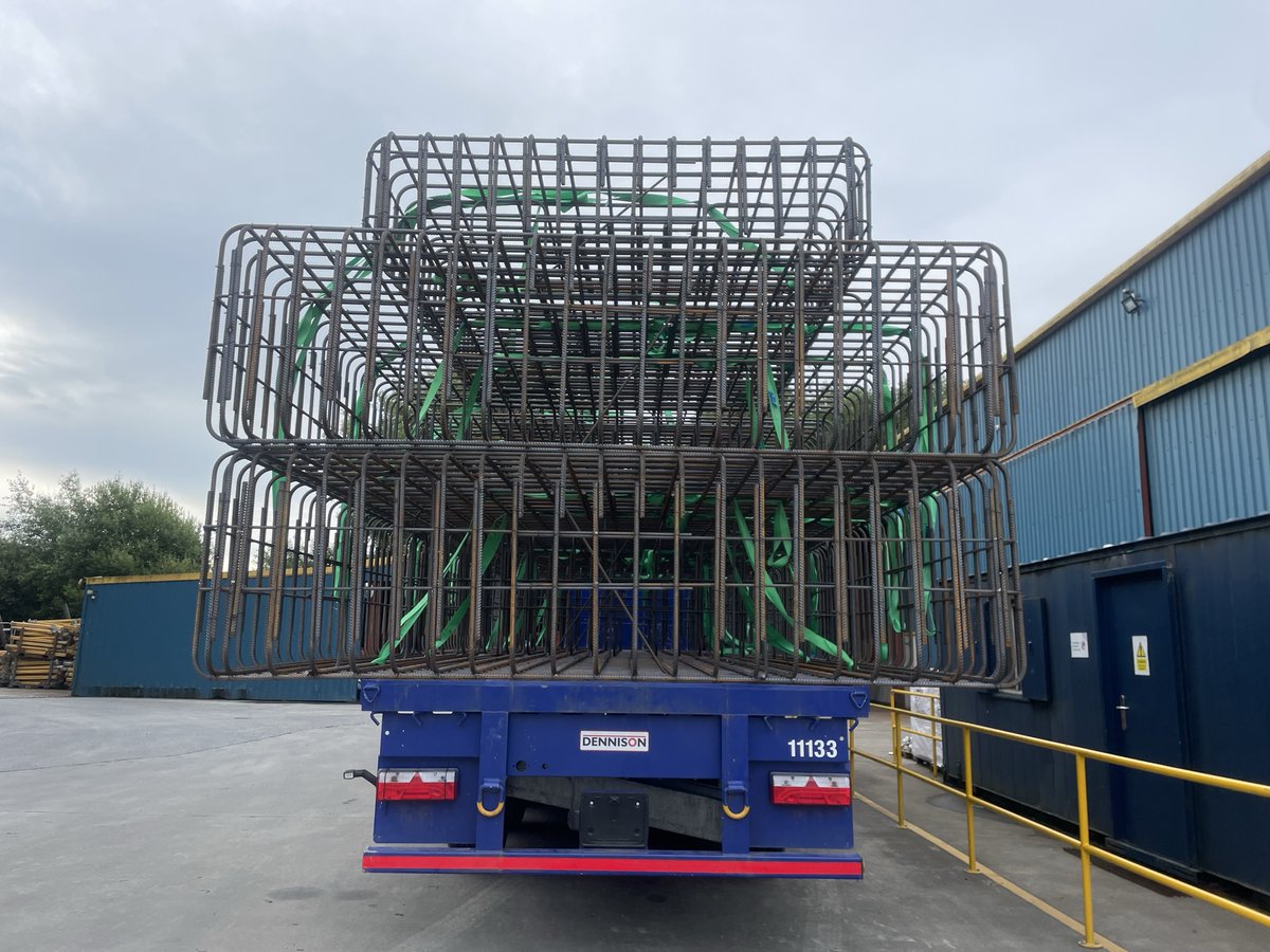 midland_steel's tweet photo. FasterFix the future of Sustainability & Construction, the future of Rebar!!
15 tonnes of pad foundations ready to leave our yard.
Contact us for your next project.
From detailing to delivery here at Midland Steel.
#FasterFix #padfoundations #midlandsteel https://t.co/RTdqYGfRMB