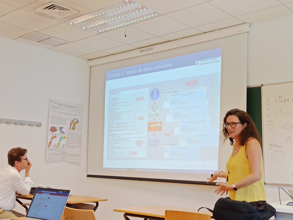 DSLAB_TI_URJC's tweet photo. ¡Terminamos encantados con @MJNueda de la @UA_Universidad!

Maria José Nueda nos comparte sus experiencias con exams y Shiny en el Grupo de Estadística Aplicada de la Universidad de Alicante https://t.co/e2gryZ8krn