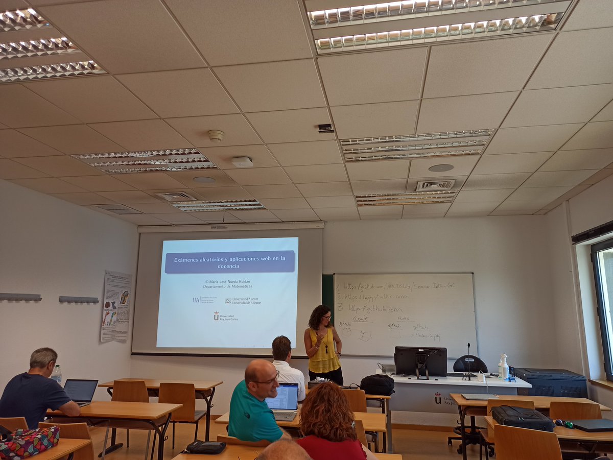 DSLAB_TI_URJC's tweet photo. ¡Terminamos encantados con @MJNueda de la @UA_Universidad!

Maria José Nueda nos comparte sus experiencias con exams y Shiny en el Grupo de Estadística Aplicada de la Universidad de Alicante https://t.co/e2gryZ8krn