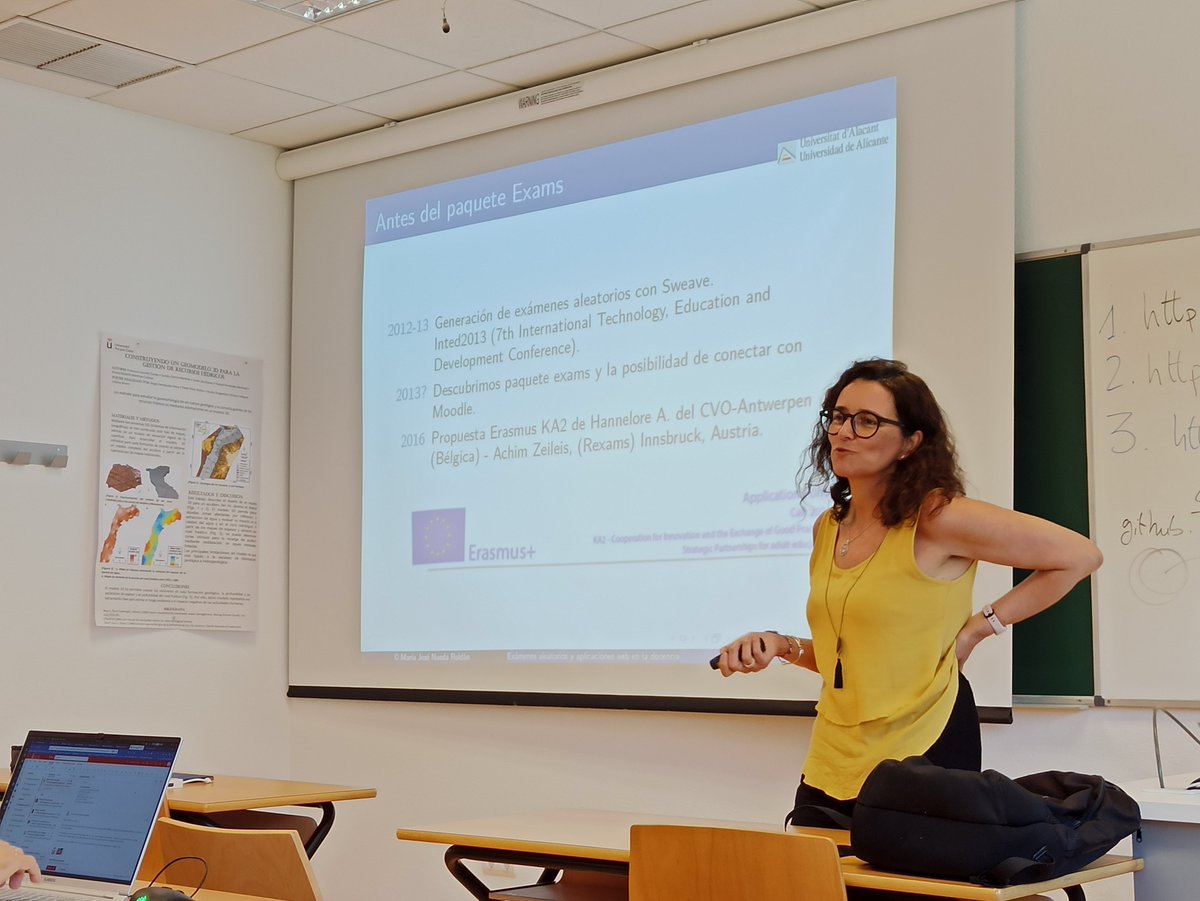 DSLAB_TI_URJC's tweet photo. ¡Terminamos encantados con @MJNueda de la @UA_Universidad!

Maria José Nueda nos comparte sus experiencias con exams y Shiny en el Grupo de Estadística Aplicada de la Universidad de Alicante https://t.co/e2gryZ8krn