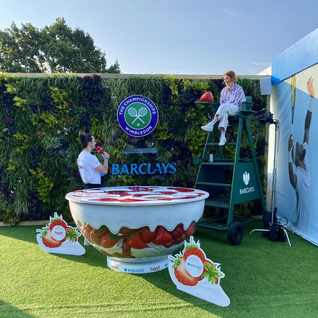FUN in the SUN at wimbleDUN with this HUN