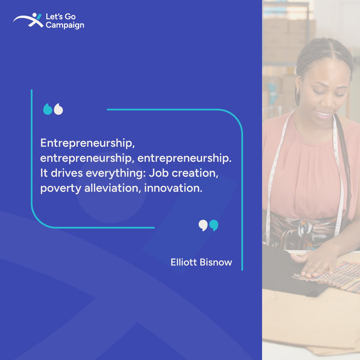 Letsgo_campaign's tweet photo. In the world of technology and innovation, entrepreneurship will thrive.
If only we can come together to promote entrepreneurship by empowering individuals and supporting them to create their career paths as an entrepreneur.
#NGOcommunity #society #fundraising #Entrepreneur https://t.co/aifzMgfVrh