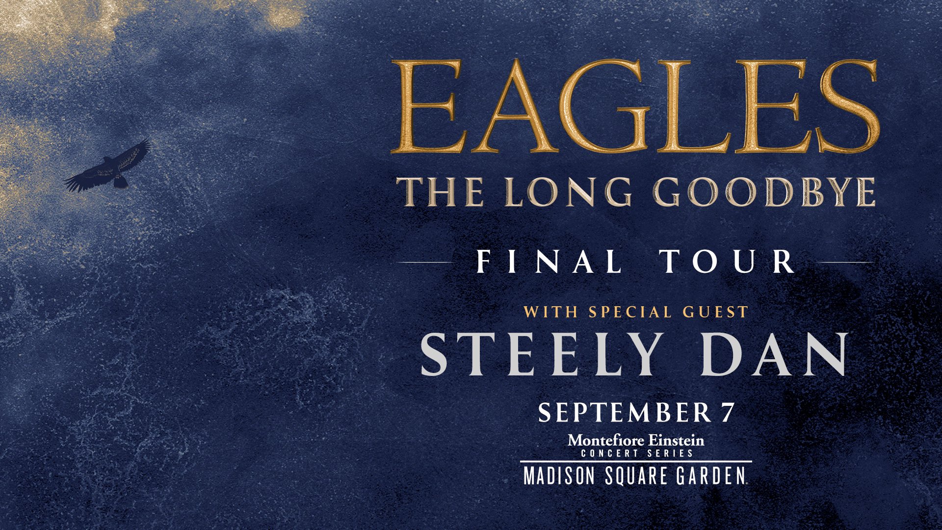 MSG on Twitter "JUST ANNOUNCED The Eagles present The Long Goodbye