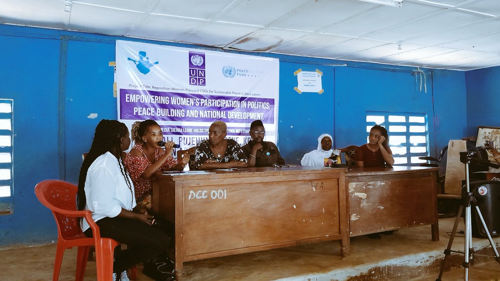 Women In The Media Sierra Leone tweet media