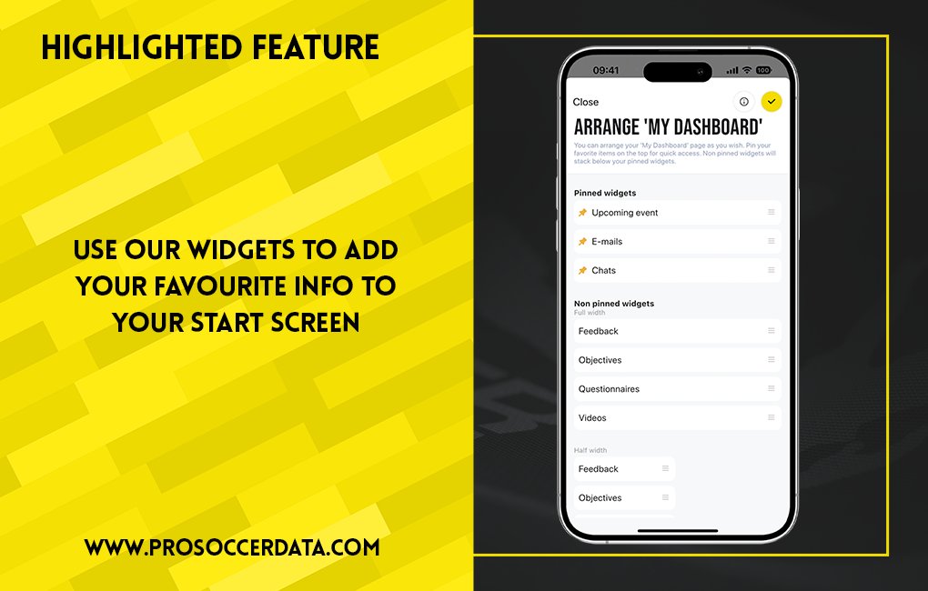 📱 𝗣𝗦𝗗 𝗔𝗽𝗽
Pin widgets on your homescreen to show your preferred information. 📌
💡 More info: shorturl.at/AJU48

#MaximizePlayerDevelopment