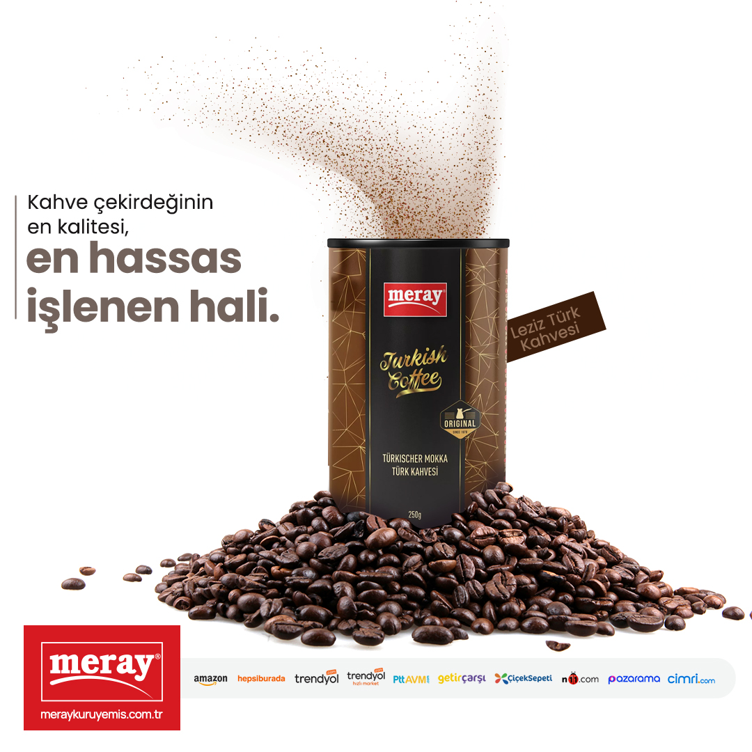 Kahve çekirdeğinin en kalitelisi, en hassas işlenen hali…