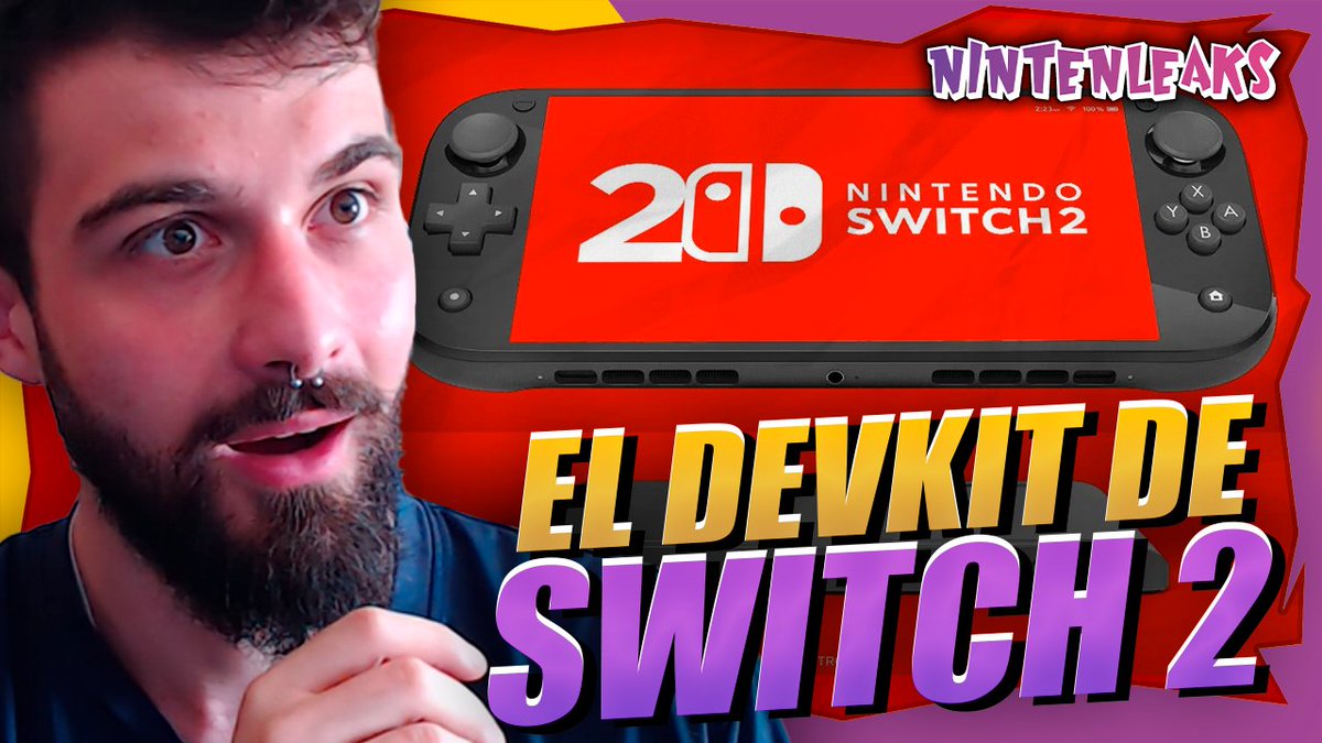 nintenleaks's tweet photo. ¡NUEVO VIDEO!

¡FILTRADAS ESPECIFICACIONES del DEVKIT de SWITCH 2! ¡NINTENDO quiere MEJORAR sus SERVIDORES!

❤️LIKAZO y 🔄RT para APOYAR

➡️https://t.co/IUDTys3llI https://t.co/xCYq7S8b94
